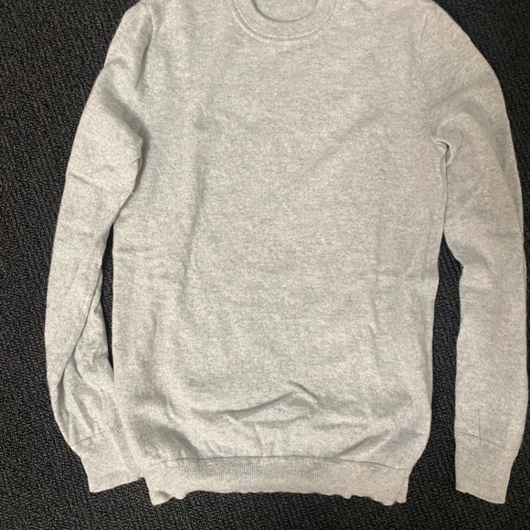 Theory cashmere light grey sweater - Picture 4 of 4